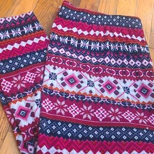 Faded glory Fleece leggings